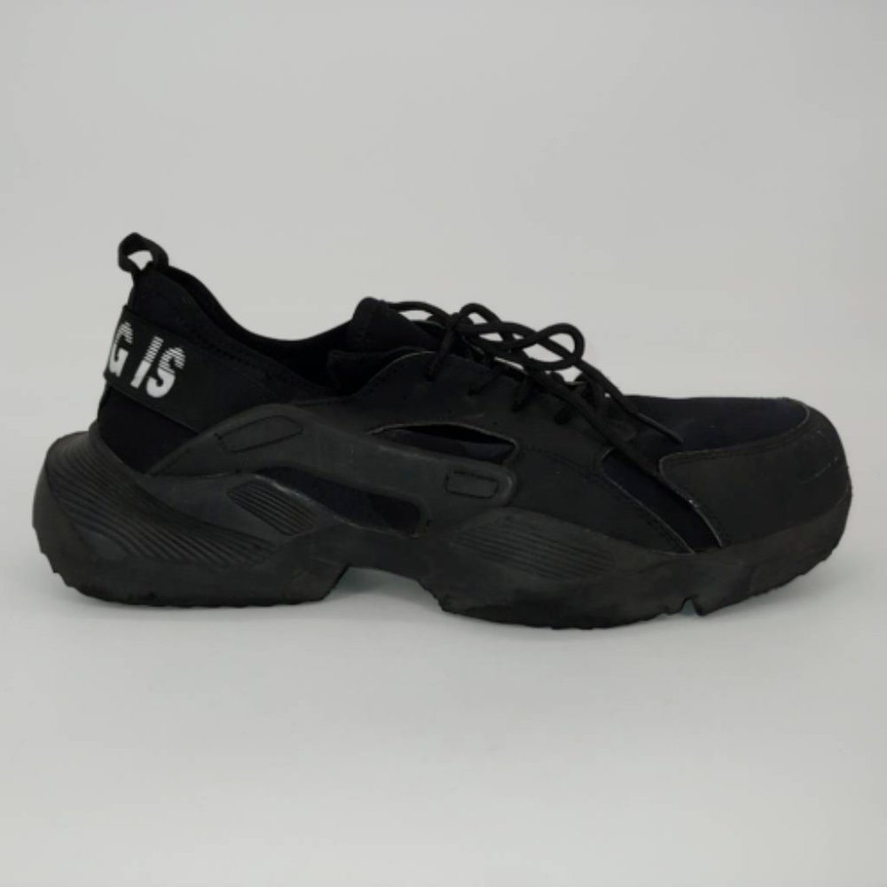 Sof Sole Mens Saingis Work Shoes Black Lace Up Steel Toe Low Top 14.5 Eur 47‎